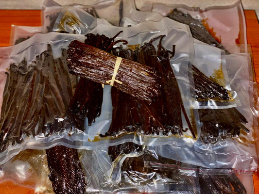 10 Premium Madagascar Bourbon Vanilla Beans Grade A
